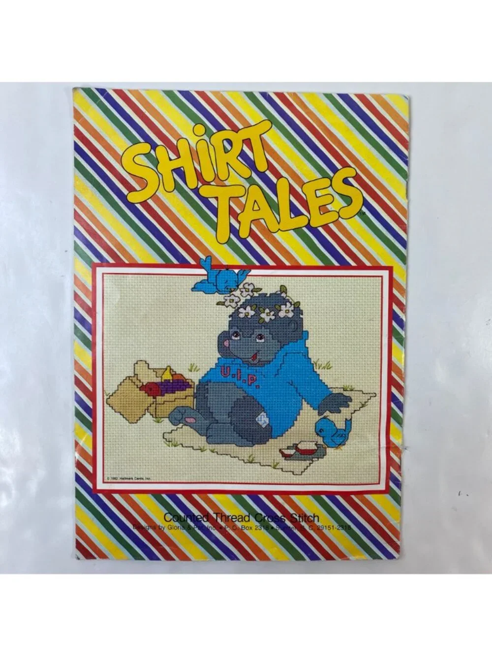 Vintage Shirt Tales Cross Stitch Pattern Book Volume Two